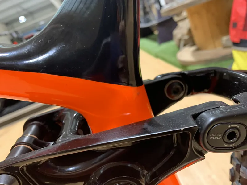 Trek Top Fuel 9.9 EX DEMO Mountain Bike 2019 M/L Orange/Black-5